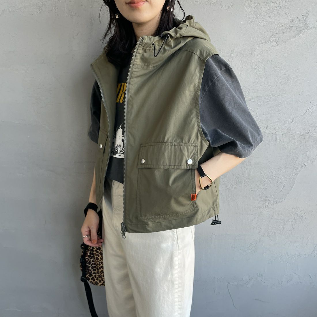 OLIVE&&モデル身長：160cm 着用サイズ：F&&