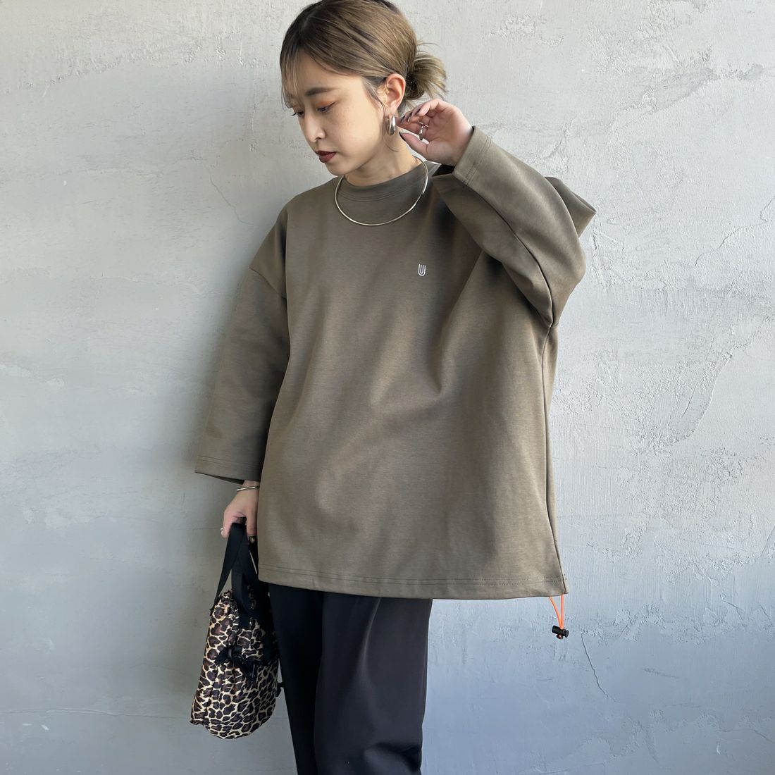 KHAKI&&モデル身長：150cm 着用サイズ：S&&