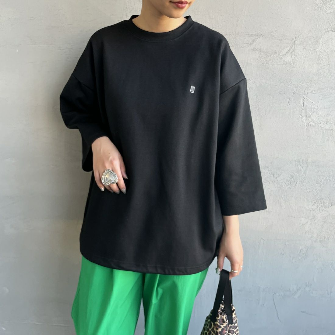 BLACK&&モデル身長：156cm 着用サイズ：S&&