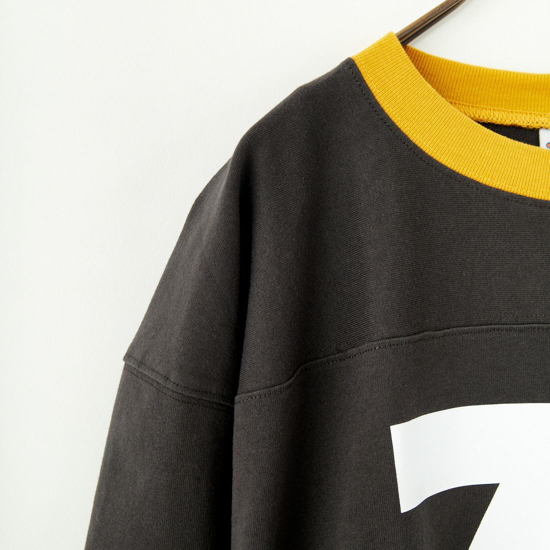Champion [チャンピオン] 3/4スリーブ フットボールTシャツ [C3-B406] 090 ﾌﾞﾗｯｸ