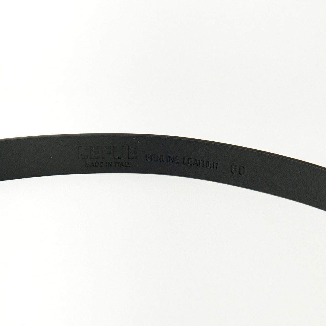 LEFIJE [レフィエ] TRESOR ベルト [M4833B] 01 BLACK