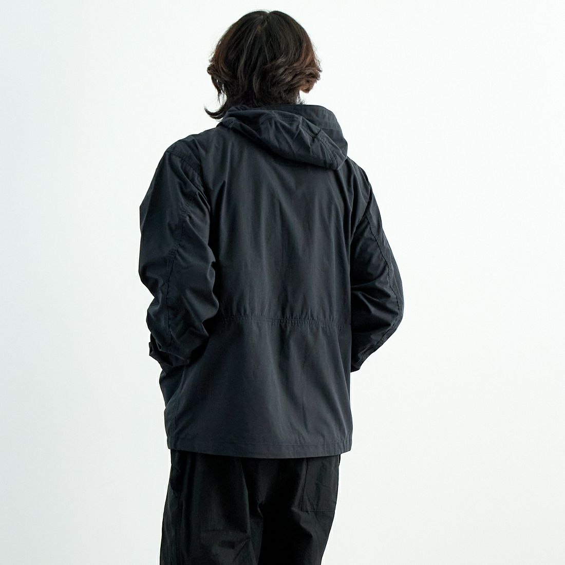 THE NORTH FACE [ザ ノースフェイス] ファイヤーフライライトフーディ [NP72436] K &&モデル身長：179cm 着用サイズ：M&&