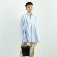 BLU STRIPE&&モデル身長：160cm 着用サイズ：2&&