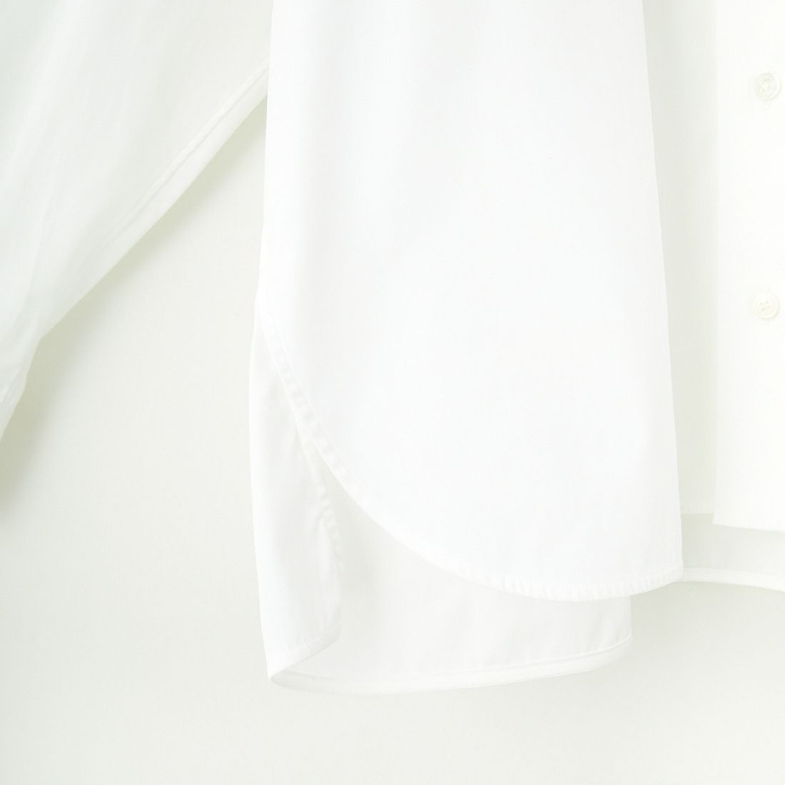 TICCA [ティッカ] スクエアビッグシャツ [TBES-011] WHITE