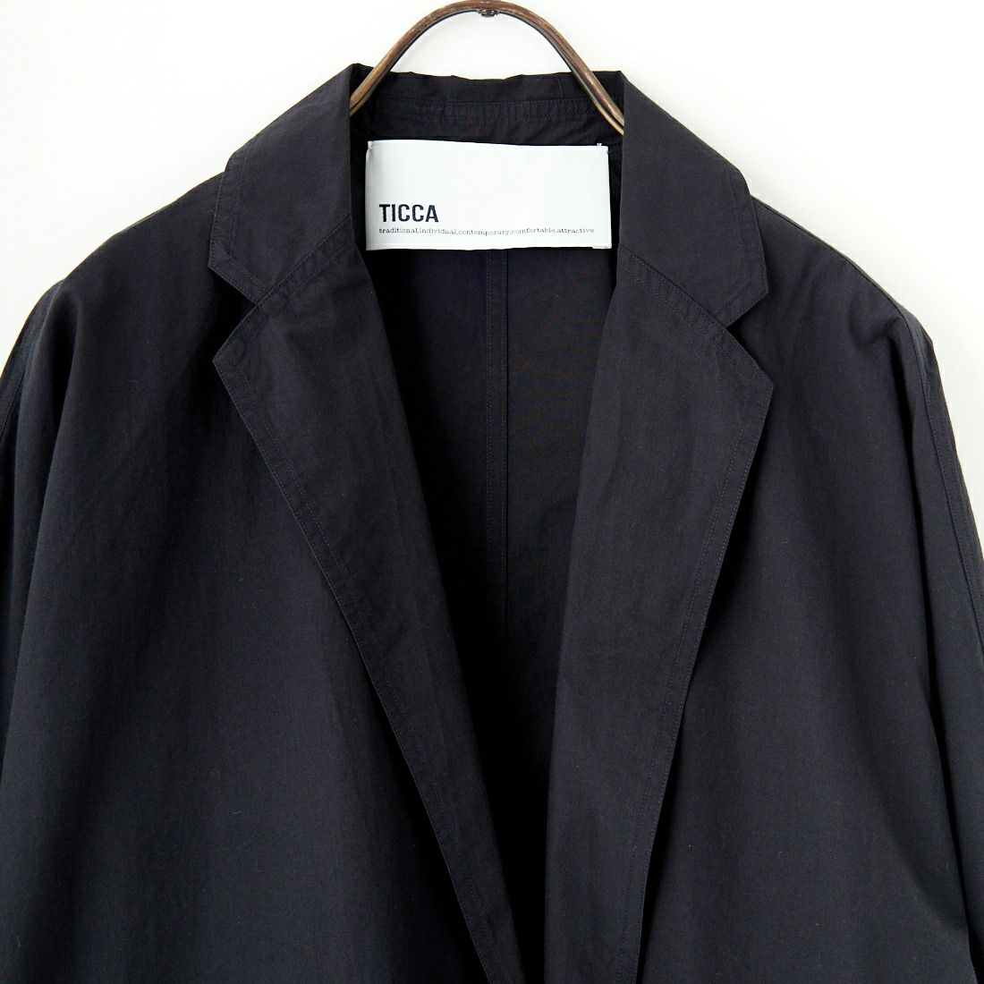 TICCA [ティッカ] コットンハーブシャツジャケット [TBES-024] NAVY