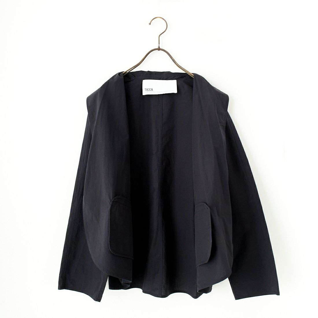 TICCA [ティッカ] コットンハーブシャツジャケット [TBES-024] NAVY