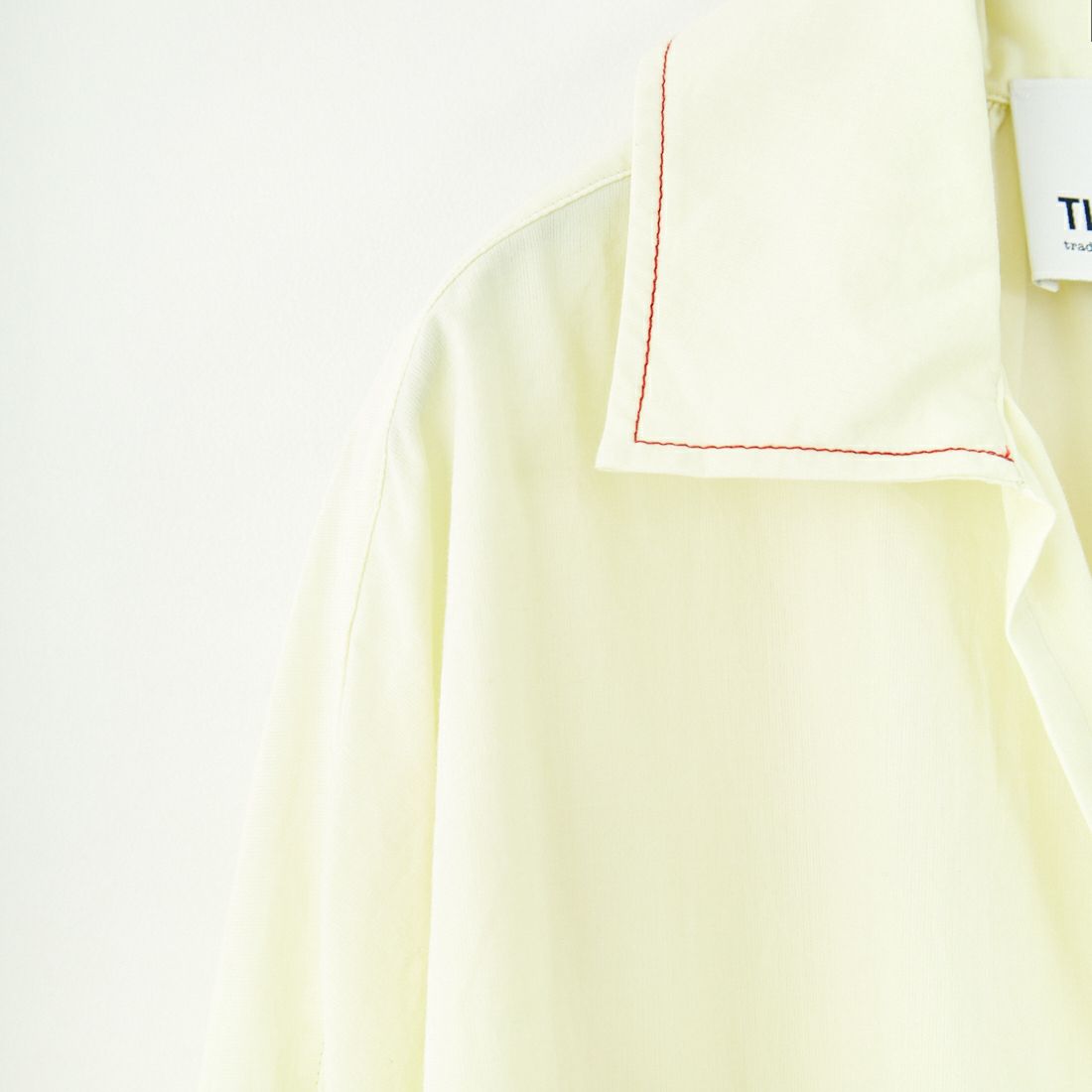 TICCA [ティッカ] コットンハーブスキッパーシャツ [TBES-023] LIME/NAVY
