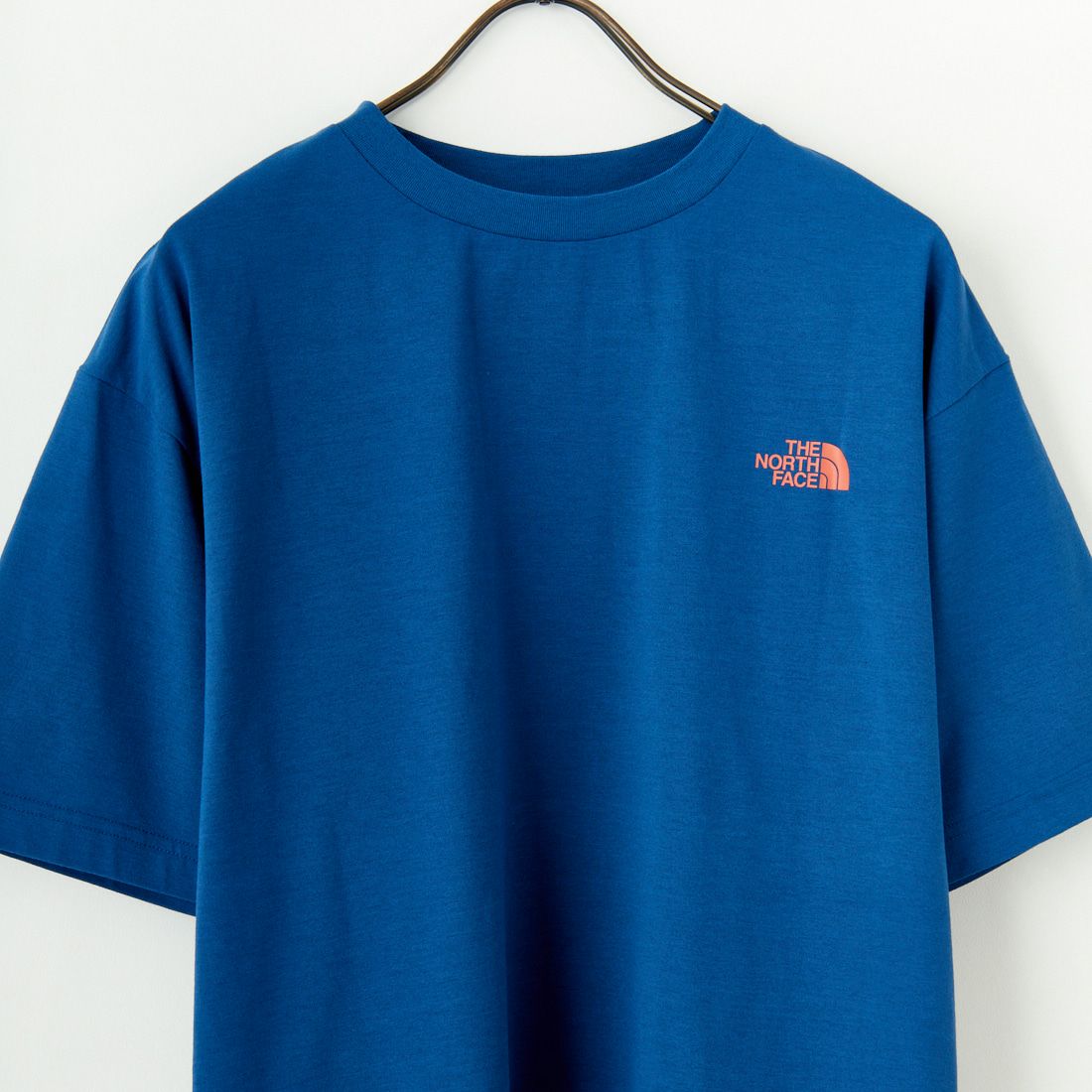 THE NORTH FACE [ザ ノースフェイス] ショートスリーブ ES66ロゴワイドTシャツ [NT32597] OB