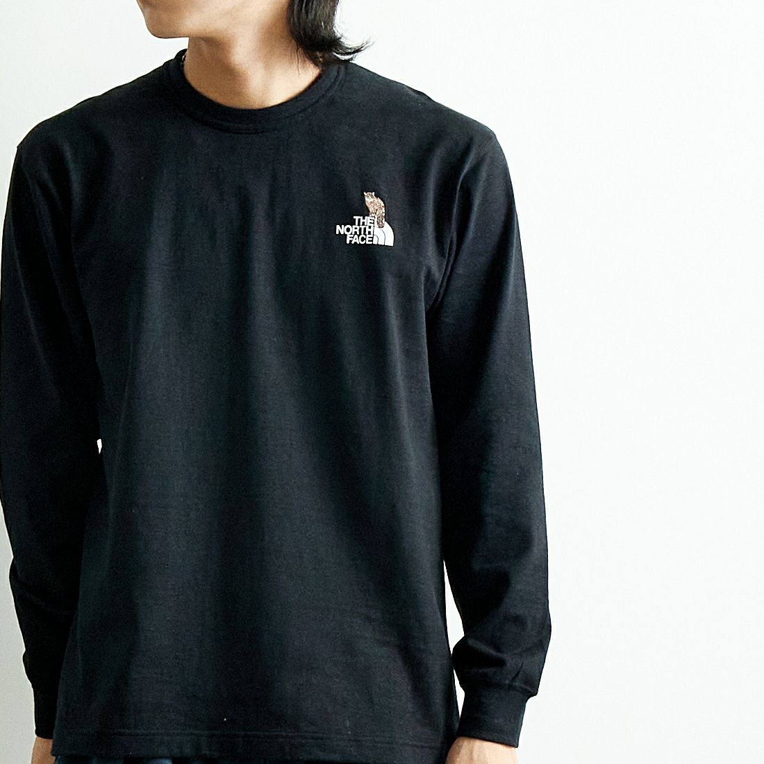THE NORTH FACE [ザ ノースフェイス] ロングスリーブ ズーピッカーTシャツ [NT32533] K