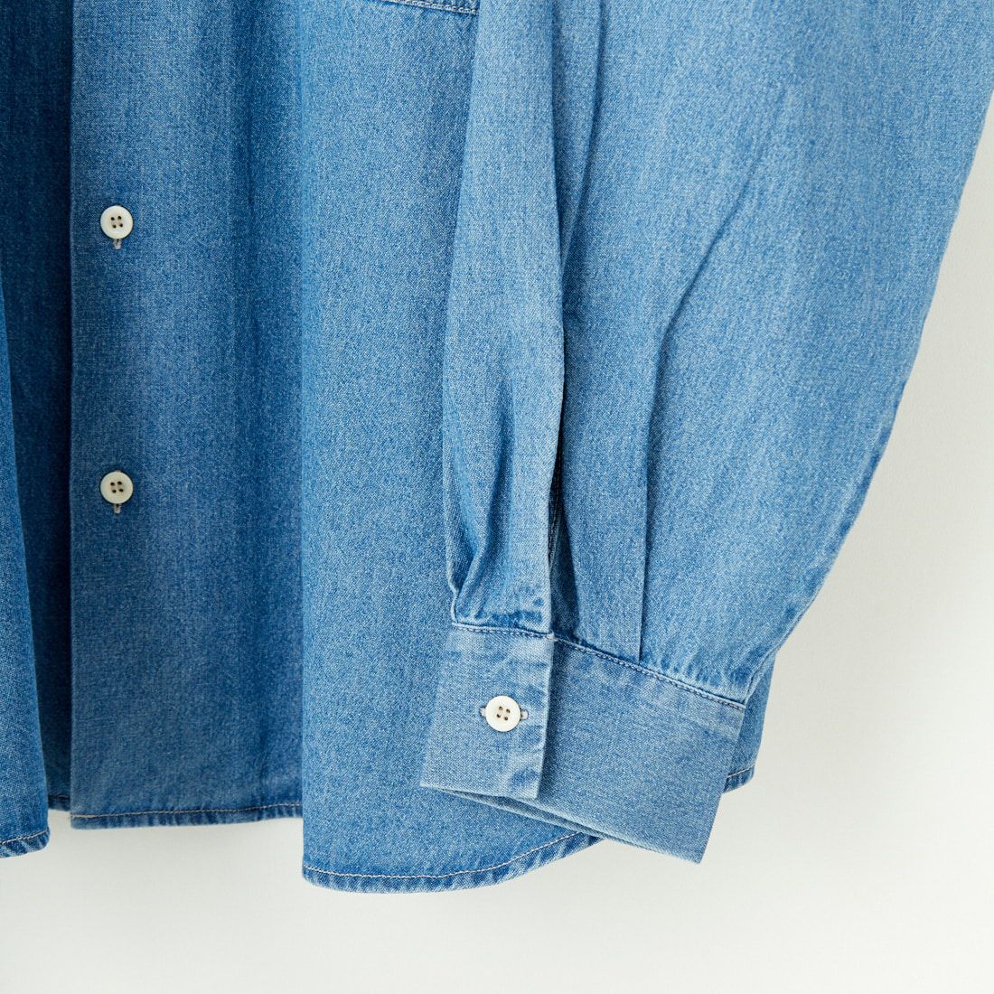 ARMY TWILL SANFORIZED [アーミーツイル サンフォライズド] ライトデニムシャツ [AM-2517003] BLUE
