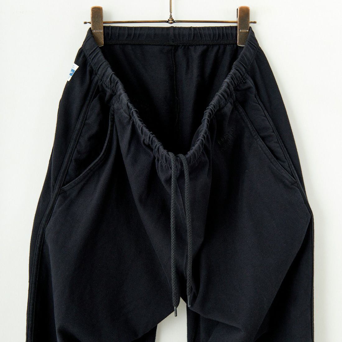 ARMY TWILL SANFORIZED [アーミーツイル サンフォライズド] ヘビージャージーパンツ [AM-2515005] BLACK