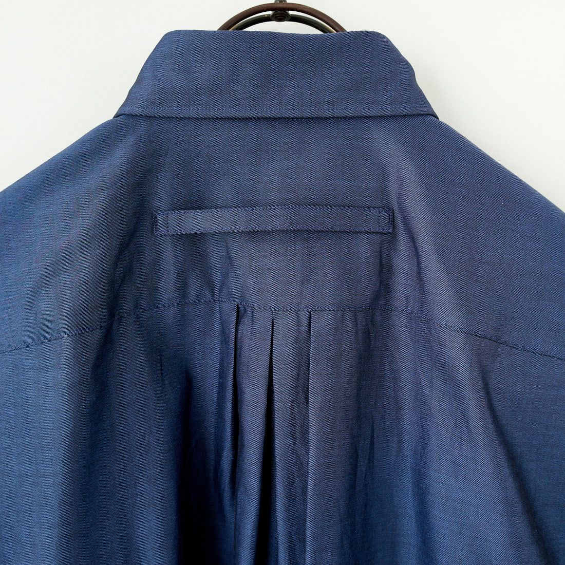 TICCA [ティッカ] スクエア半袖ダブルカフスシャツ [TBES-014] NAVY