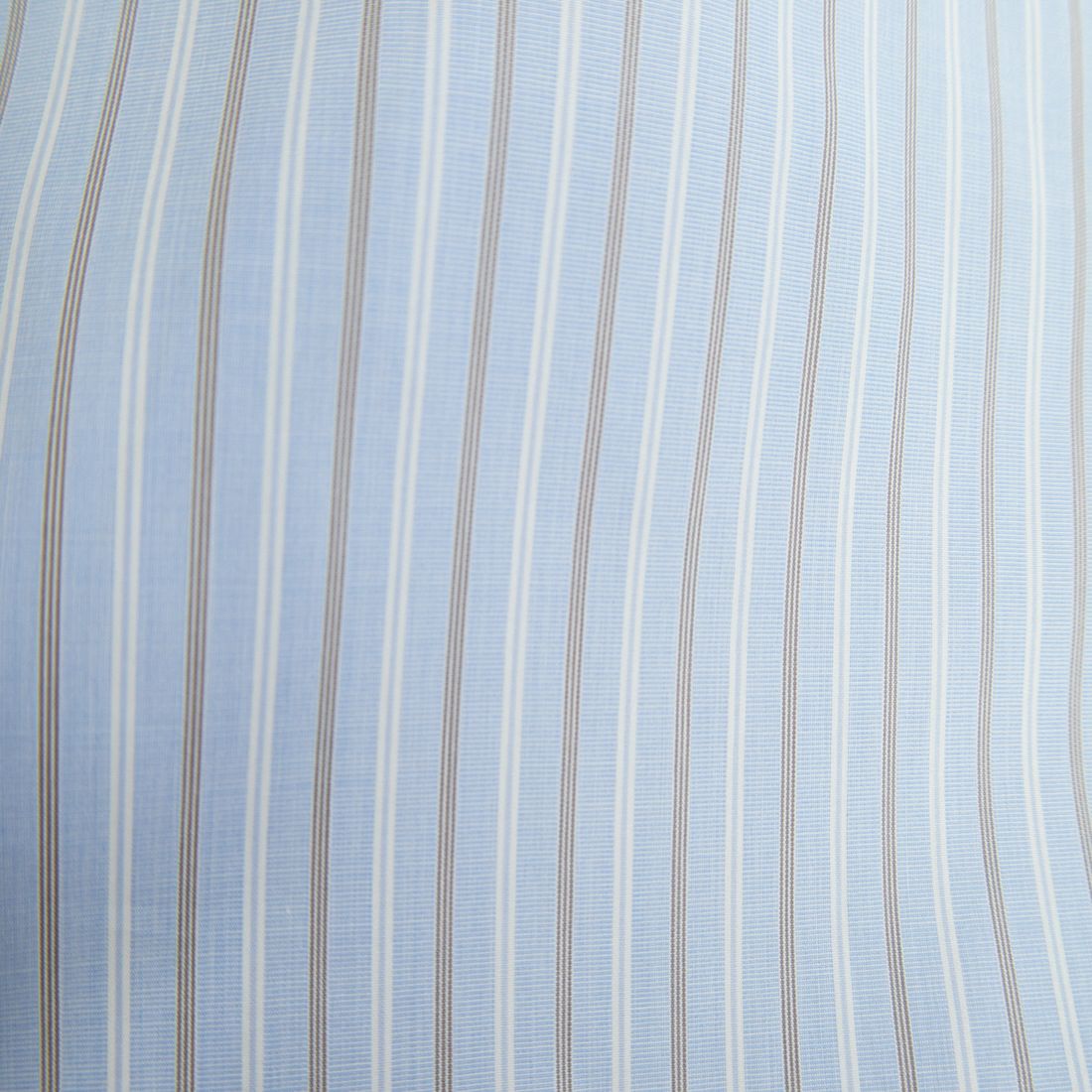 TICCA [ティッカ] スクエア半袖ダブルカフスシャツ [TBES-014] BLU STRIPE