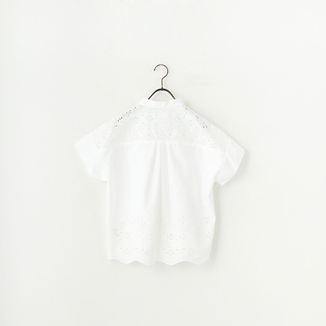 TICCA [ティッカ] レースフレンチシャツ [TBES-101] WHITE
