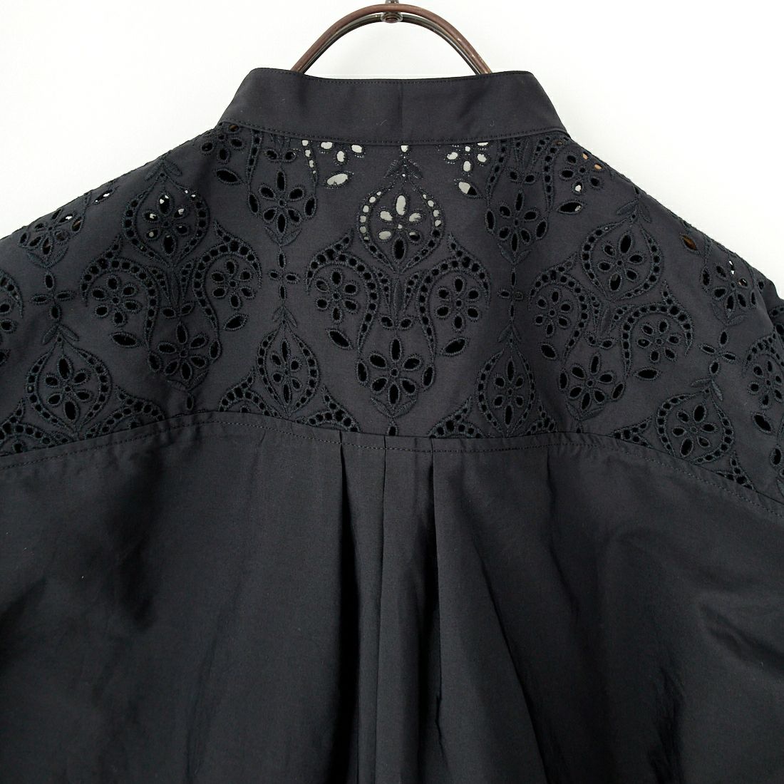 TICCA [ティッカ] レースフレンチシャツ [TBES-101] BLACK