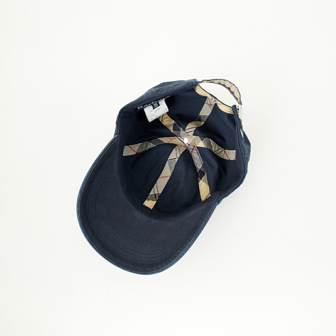 Barbour [バブアー] Cascade sports コットン6パネル キャップ [MHA0274] NAVY