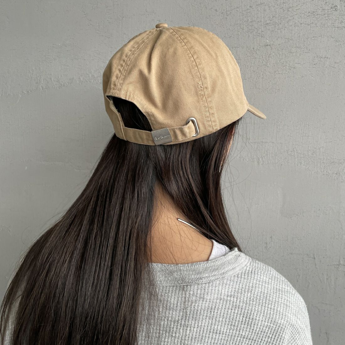 Barbour [バブアー] Cascade sports コットン6パネル キャップ [MHA0274] STONE