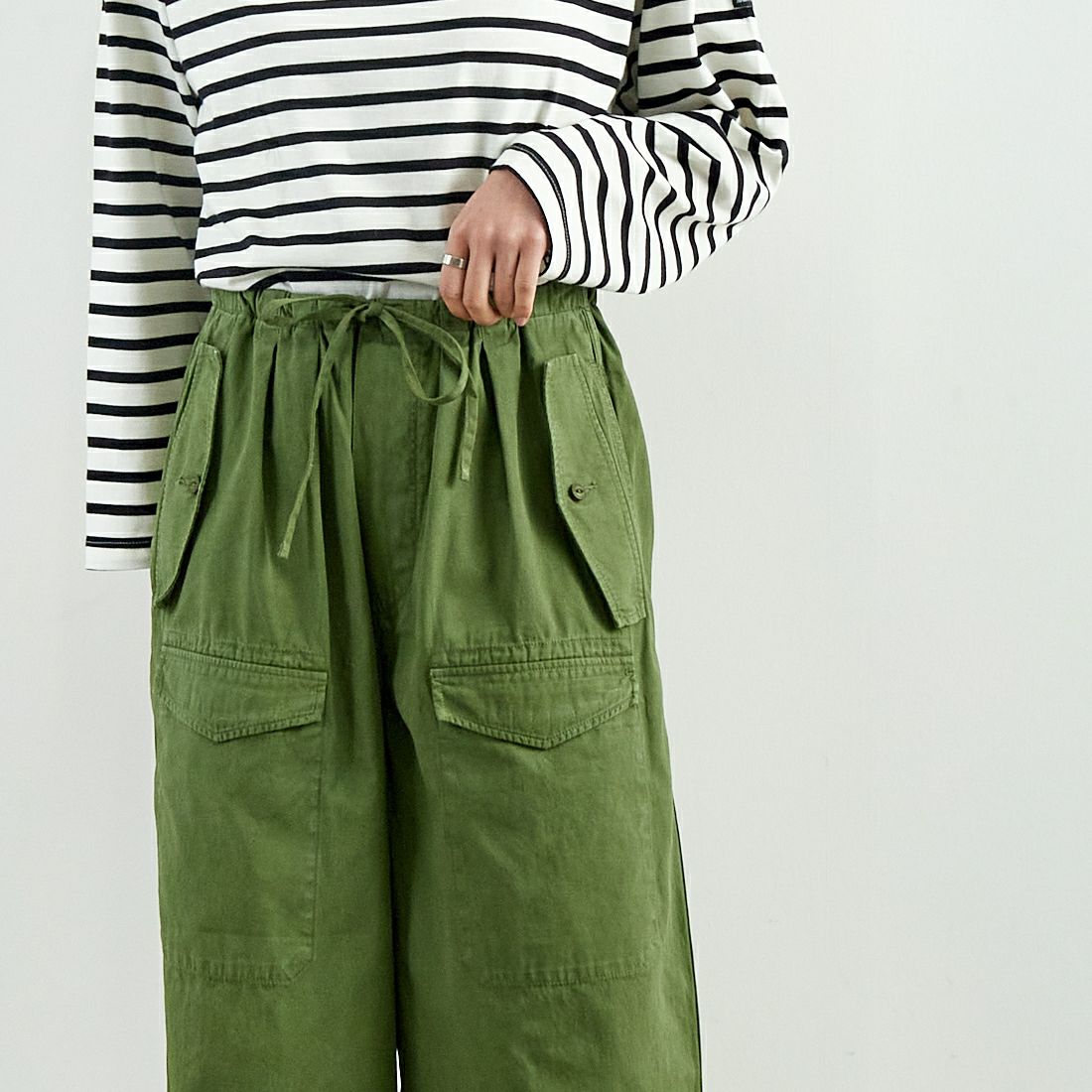 TICCA [ティッカ] カーゴパンツ [TBES-051] KHAKI