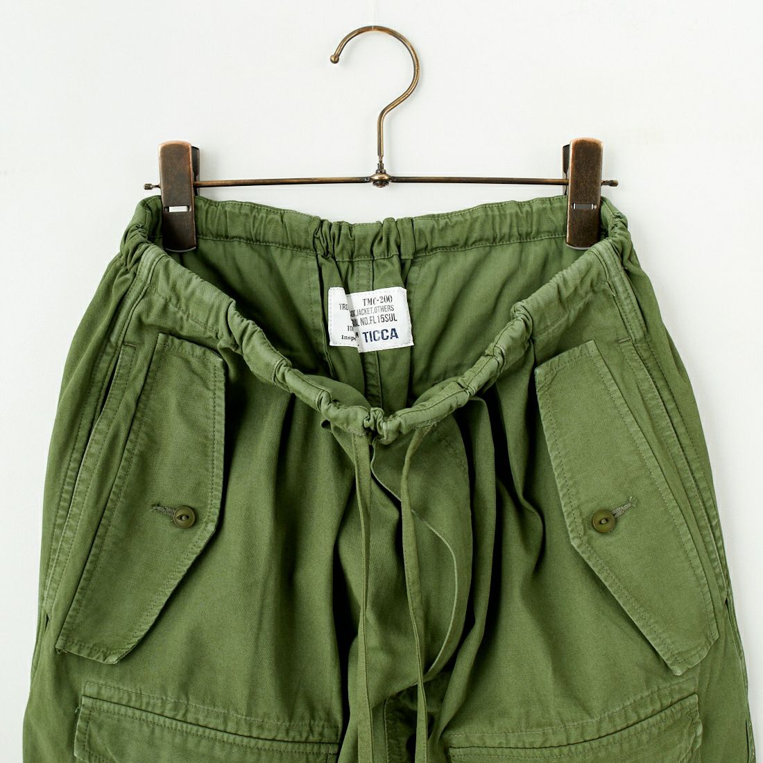 TICCA [ティッカ] カーゴパンツ [TBES-051] KHAKI