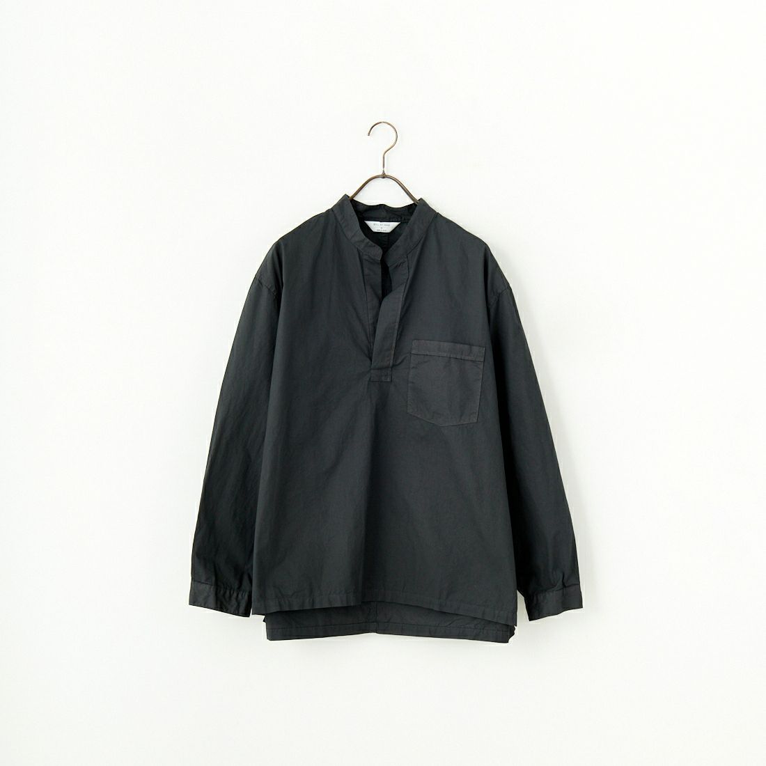 STILL BY HAND [スティルバイハンド] ガーメントダイ オーバーシャツ [SH03251] GREEN CHAR