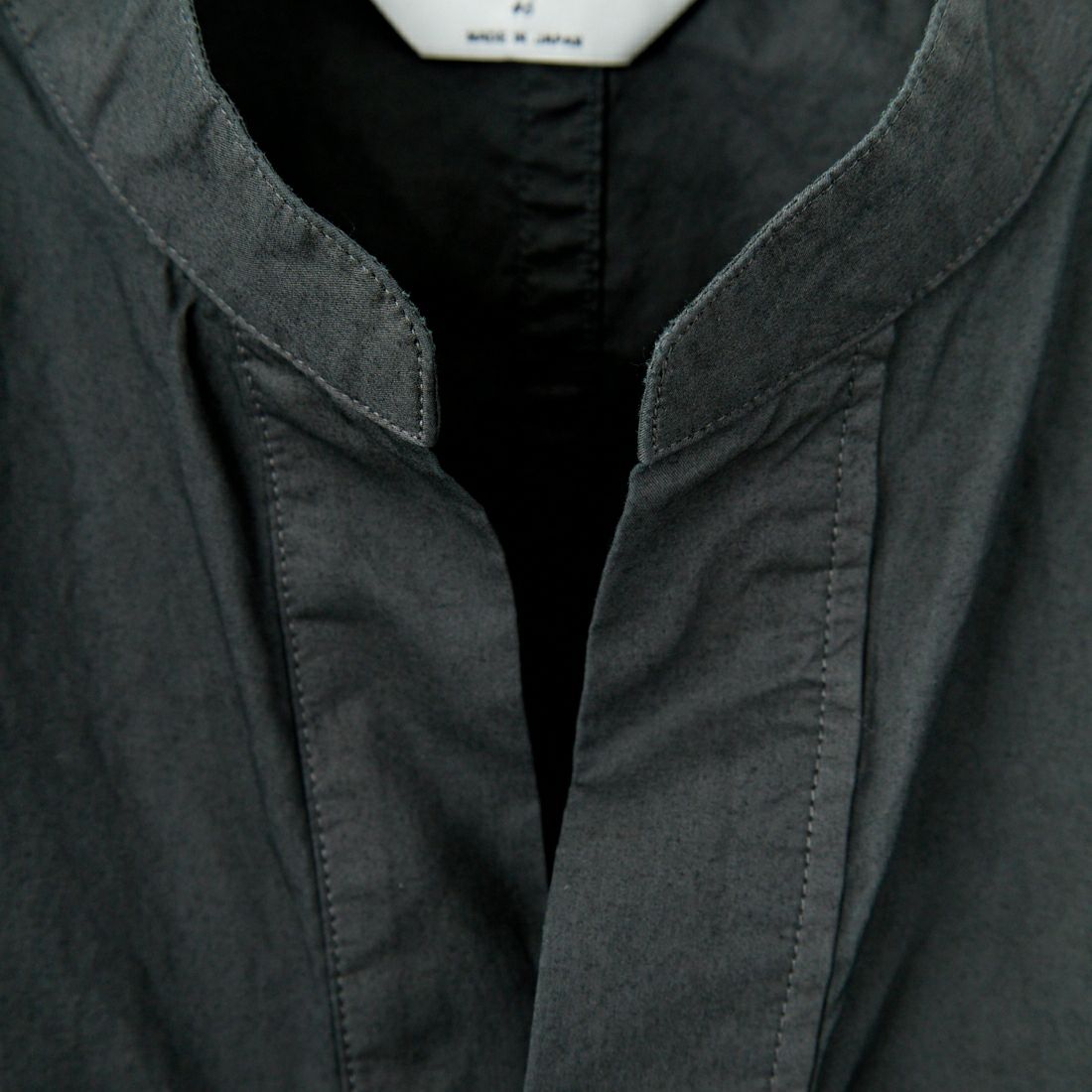 STILL BY HAND [スティルバイハンド] ガーメントダイ オーバーシャツ [SH03251] GREEN CHAR