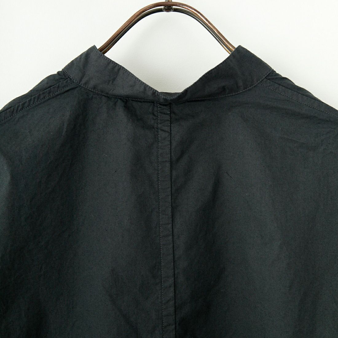 STILL BY HAND [スティルバイハンド] ガーメントダイ オーバーシャツ [SH03251] GREEN CHAR