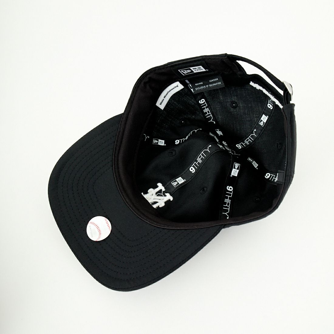 White Mountaineering [ホワイトマウンテニアリング] WM×NEW ERA 9THIRTY 6パネルキャップ [WM2571813] BLACK