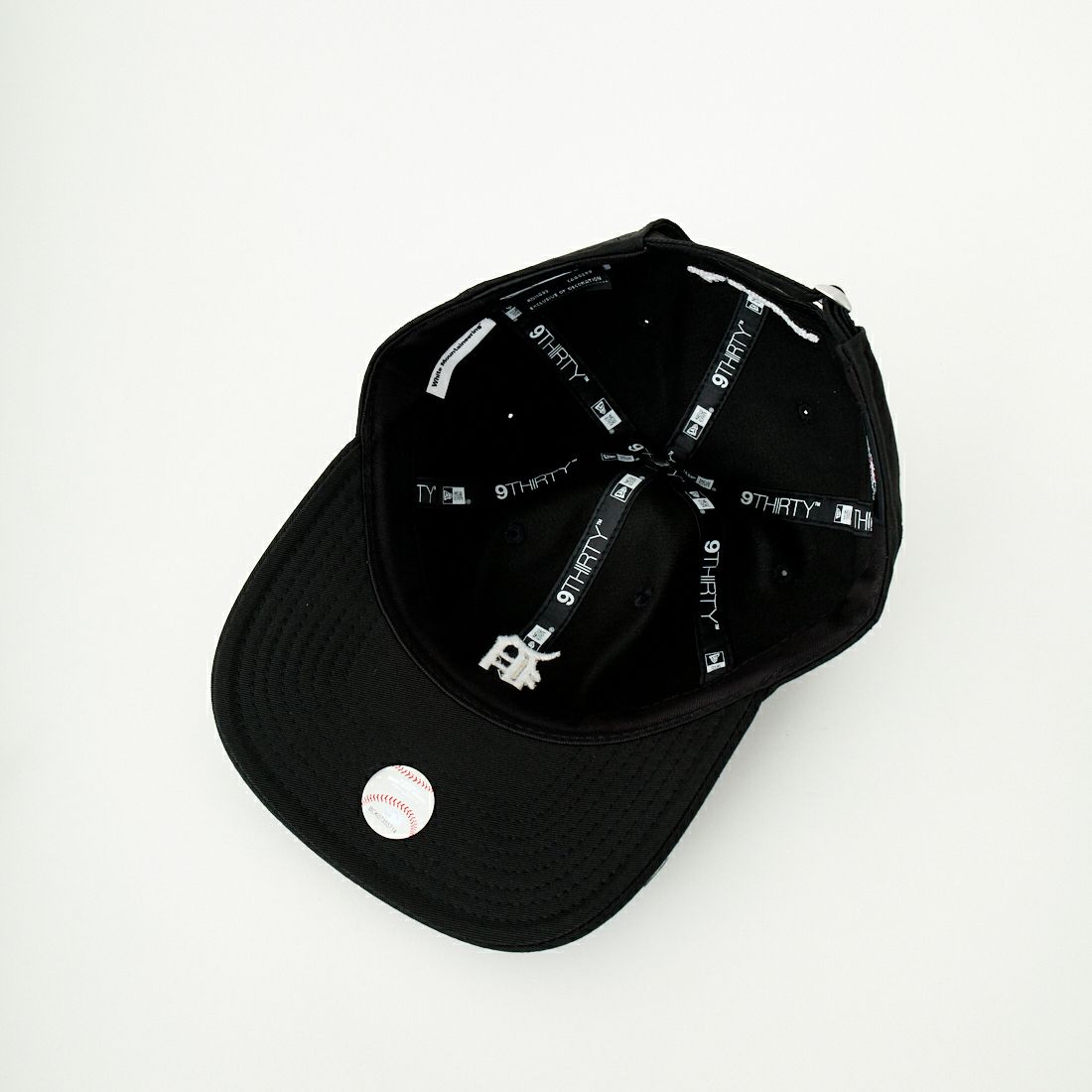 White Mountaineering [ホワイトマウンテニアリング] WM×NEW ERA 9THIRTY 6パネルキャップ [WM2571814] BLACK