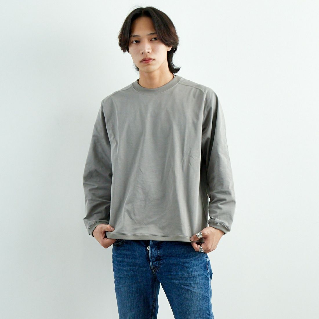 GREIGE&&モデル身長：179cm 着用サイズ：46&&