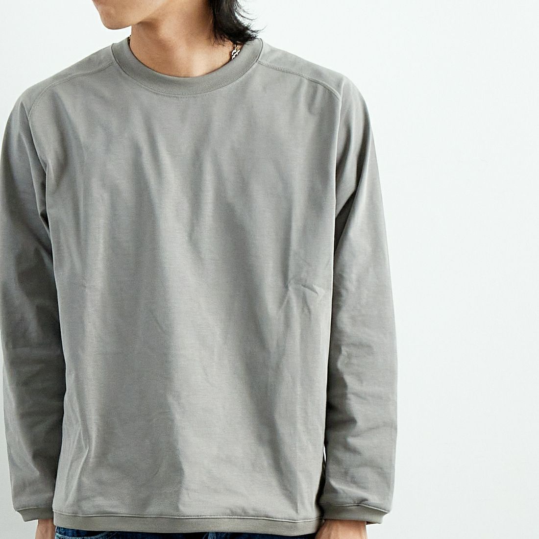 STILL BY HAND [スティルバイハンド] ハイツイスト ロングスリーブTシャツ [CS08251] GREIGE