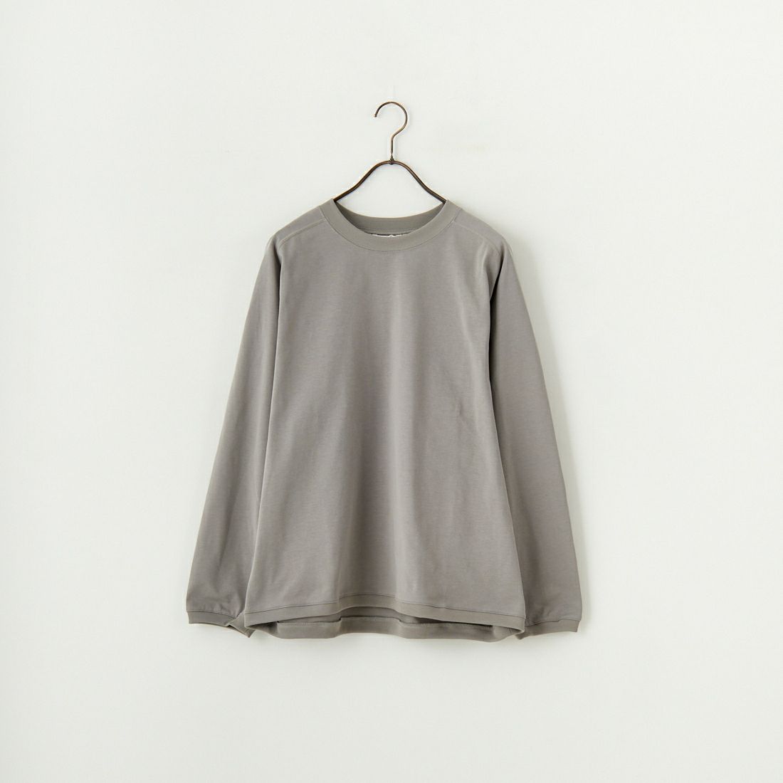 STILL BY HAND [スティルバイハンド] ハイツイスト ロングスリーブTシャツ [CS08251] GREIGE