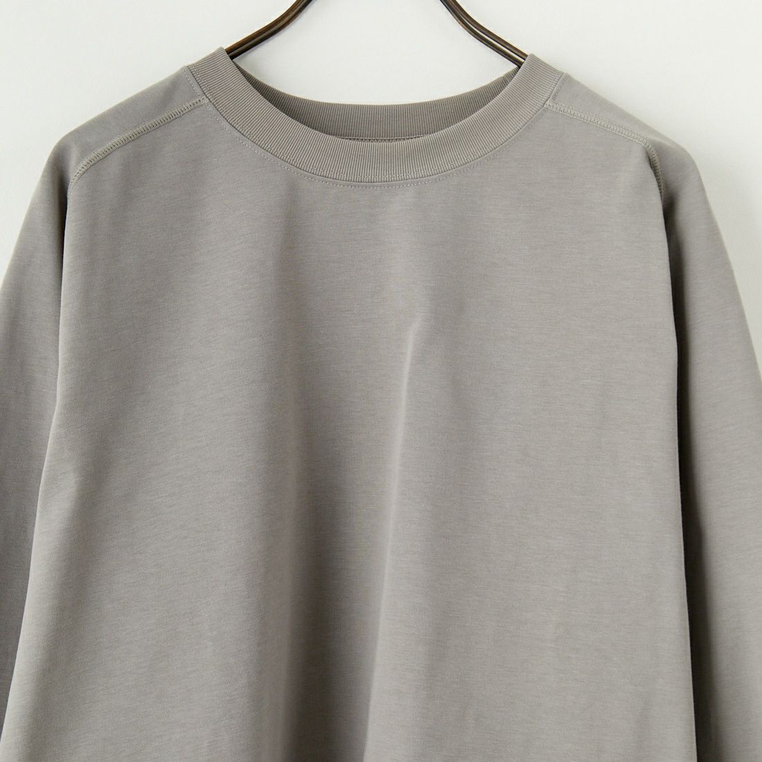 STILL BY HAND [スティルバイハンド] ハイツイスト ロングスリーブTシャツ [CS08251] GREIGE