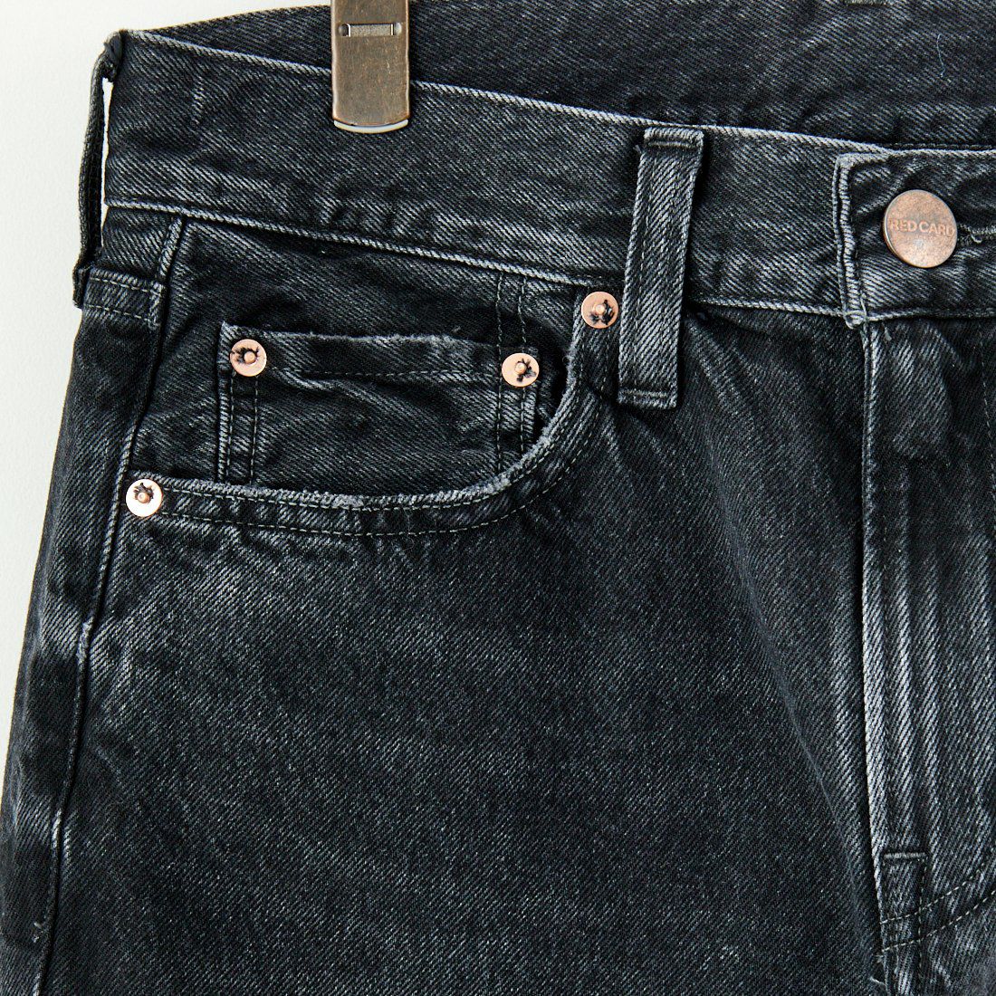 RED CARD TOKYO [レッドカード トーキョー] Dapper テーパードデニム [83M92801SCB] A-STN C BK