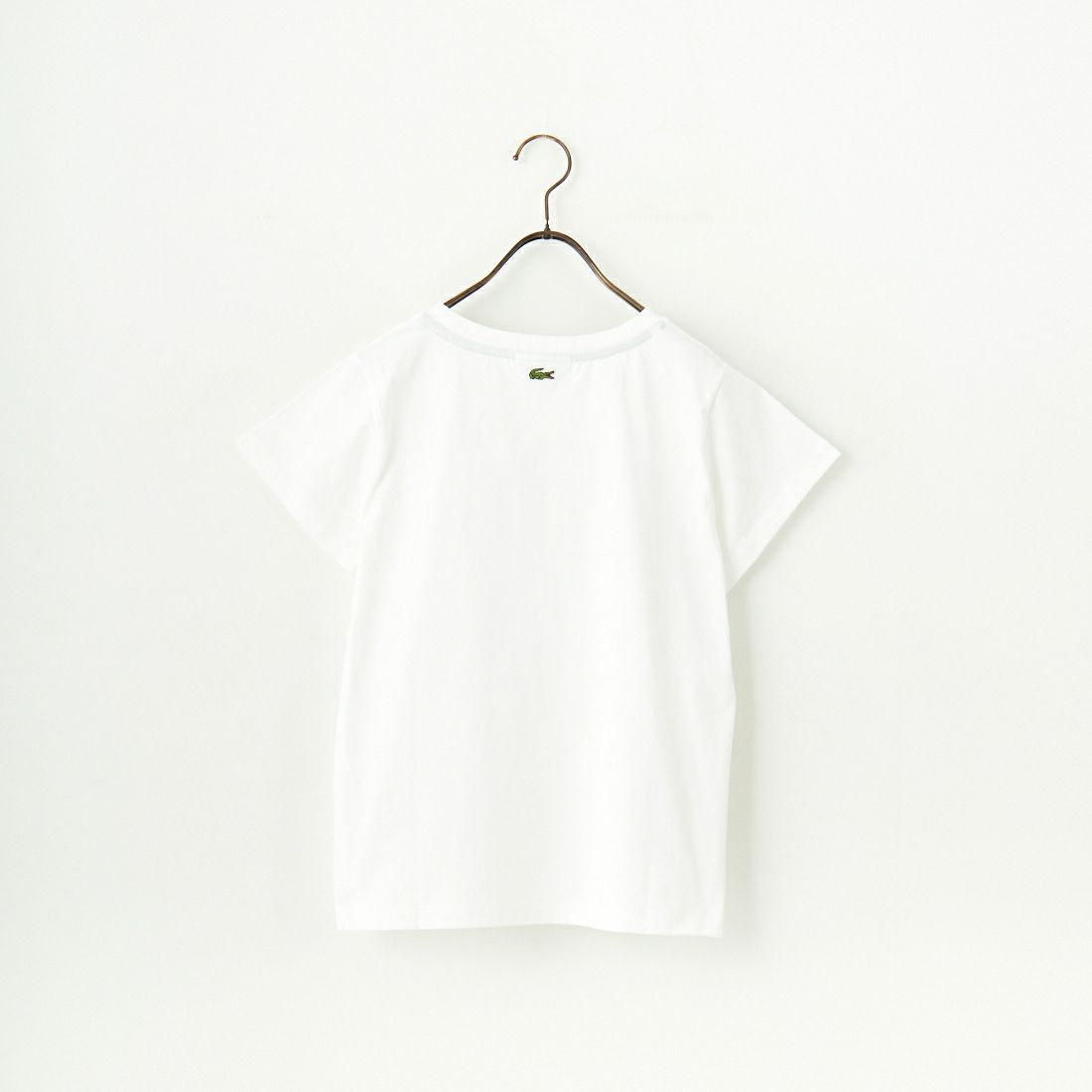 LACOSTE [ラコステ] コンパクトロゴTシャツ [TF006] 001 WHITE