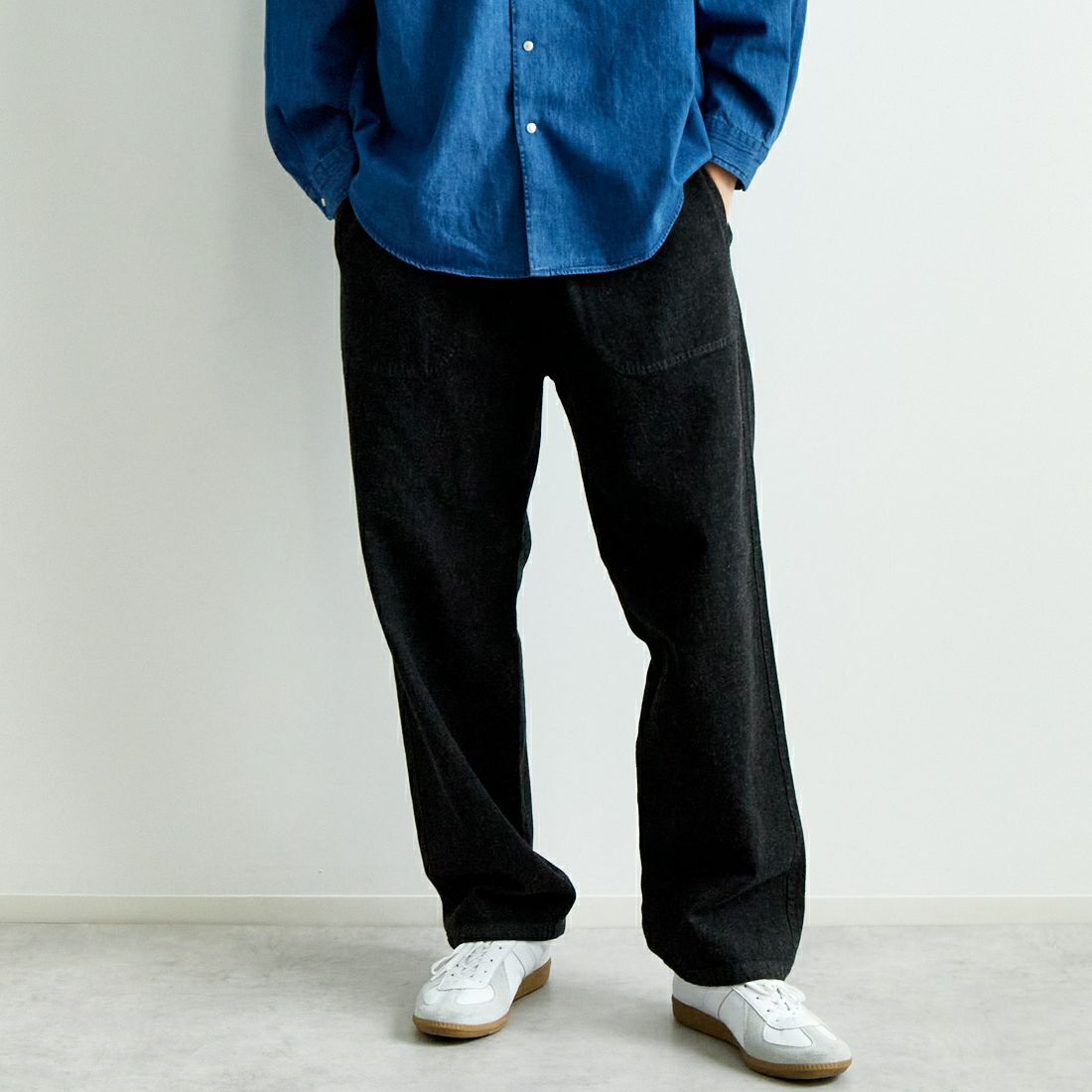 BLACK DENI&&モデル身長：179cm 着用サイズ：40&&