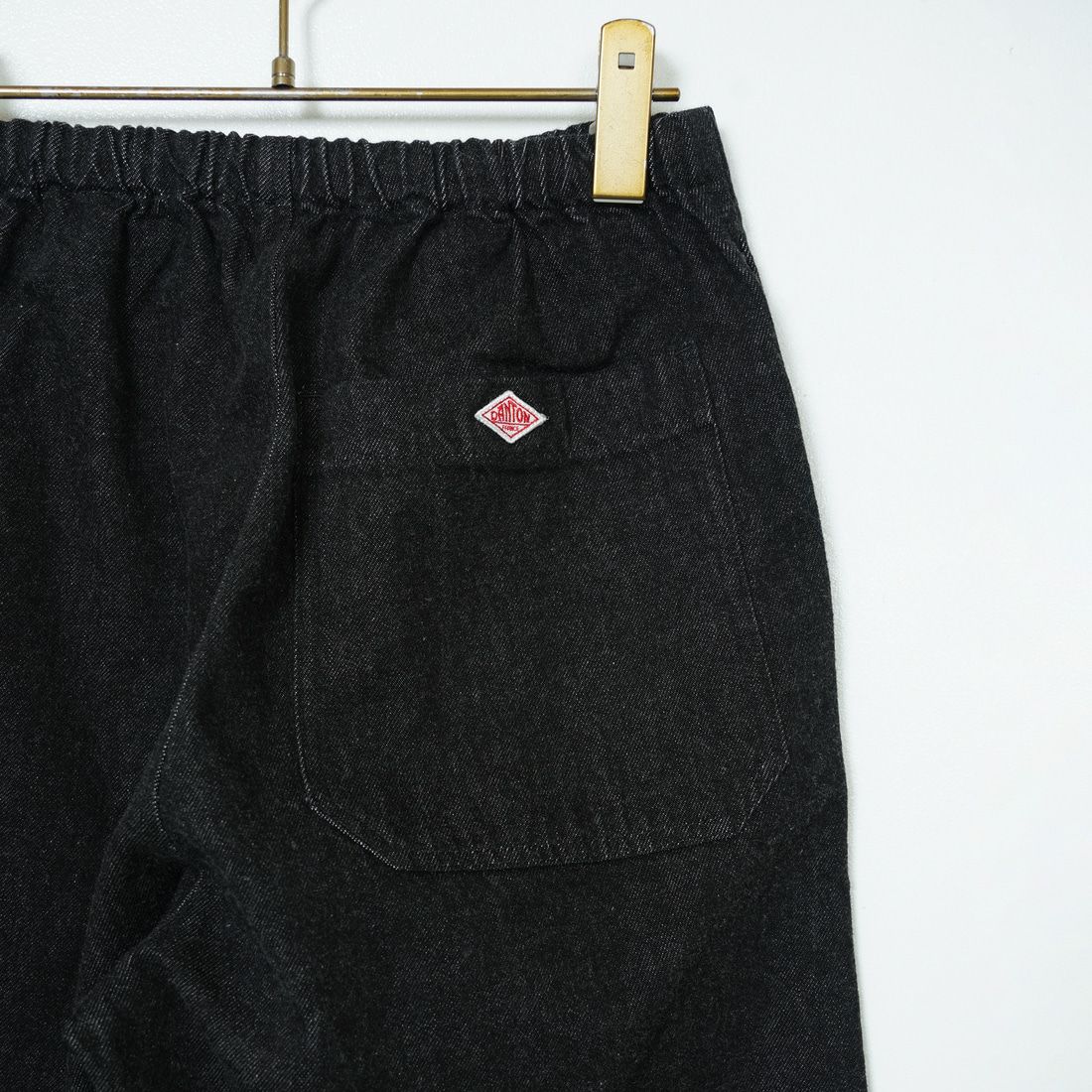 DANTON [ダントン] ブラックデニム イージーパンツ [DT-E0209KBK] BLACK DENI