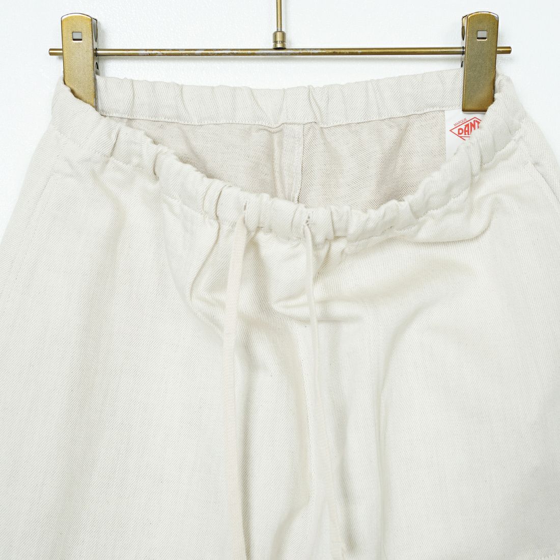 DANTON [ダントン] コットンリネンツイル イージーパンツ [DT-E0209KWL] ECRU