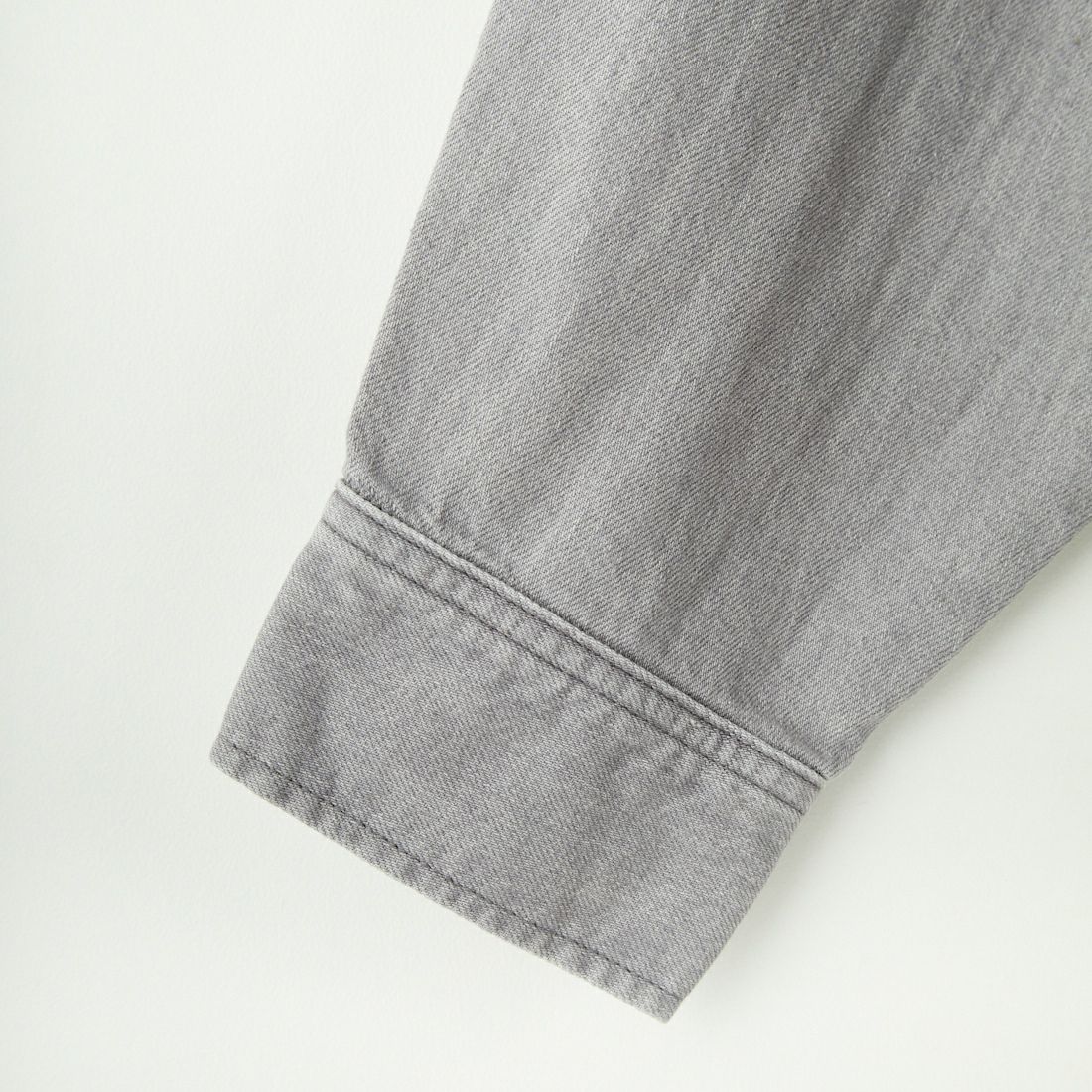 Johnbull [ジョンブル] ブラックデニムクロップドシャツ [JL251S18] 131 ｸﾞﾚｰ