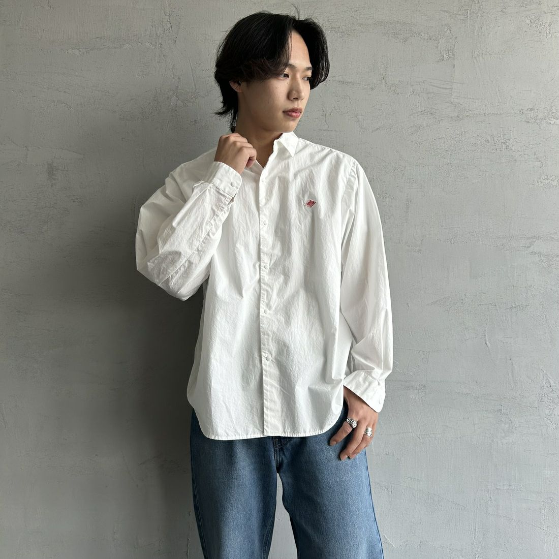 WHITE&&モデル身長：179cm 着用サイズ：40&&