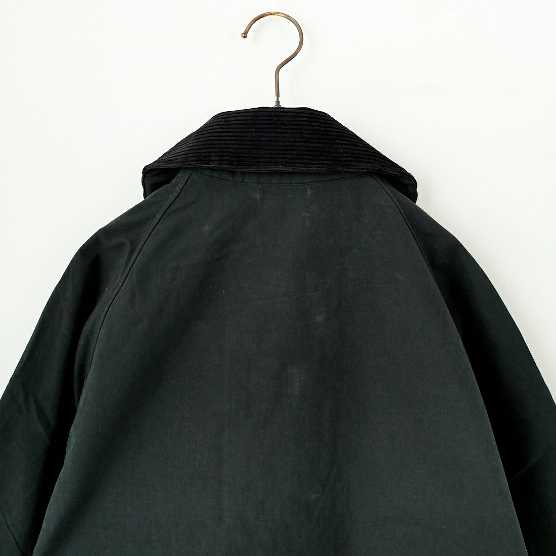 Barbour [バブアー] スペイ ピーチスキンノンオイルドジャケット [MCA0932] BLACK