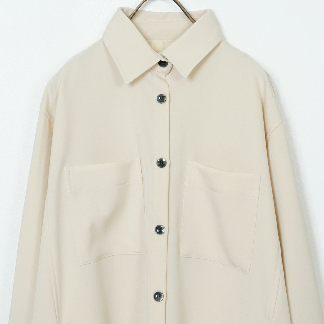 MARGAUX [マルゴー] オーバーチュニック シャツ コート [MG-BL-25016-S] BEIGE