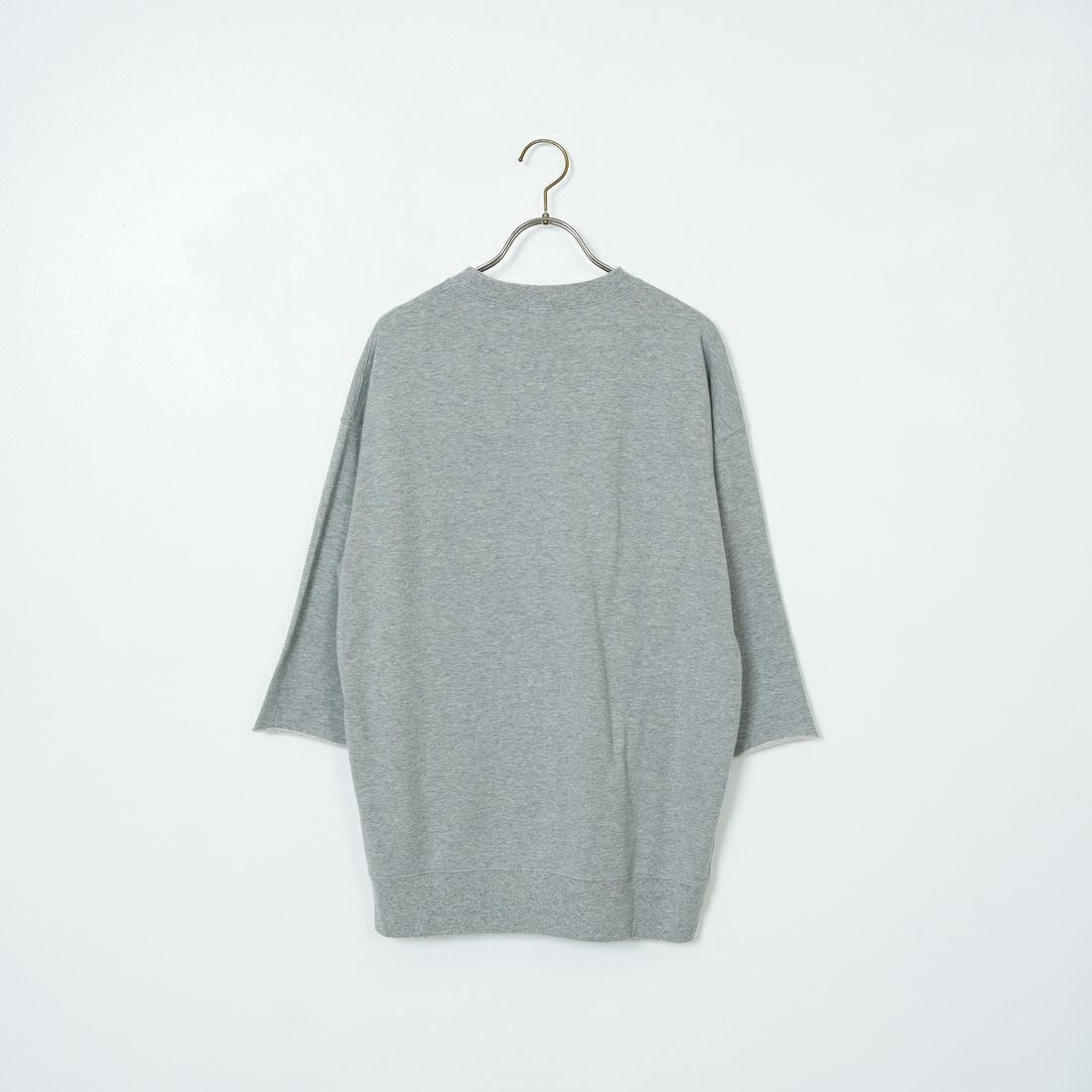 The Endless Summer [エンドレスサマー] TES BUHI ベーシックロゴ7分袖スウェット [FT-25374311] 03 MIX GRY