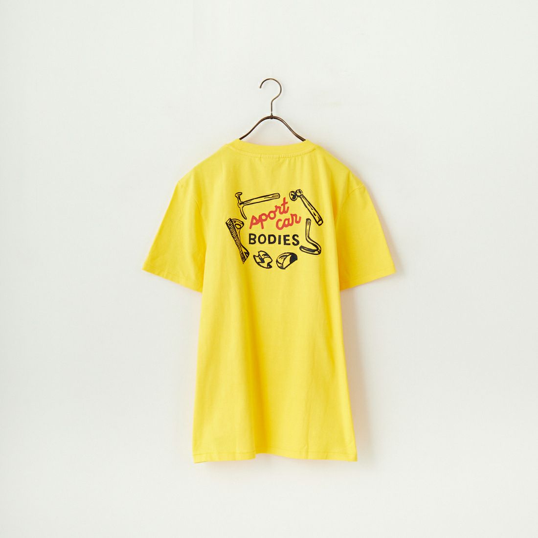 DEUS EX MACHINA [デウス エクス マキナ] SPECTER スポーツカーTシャツ [DMF241540D] CANARY YEL
