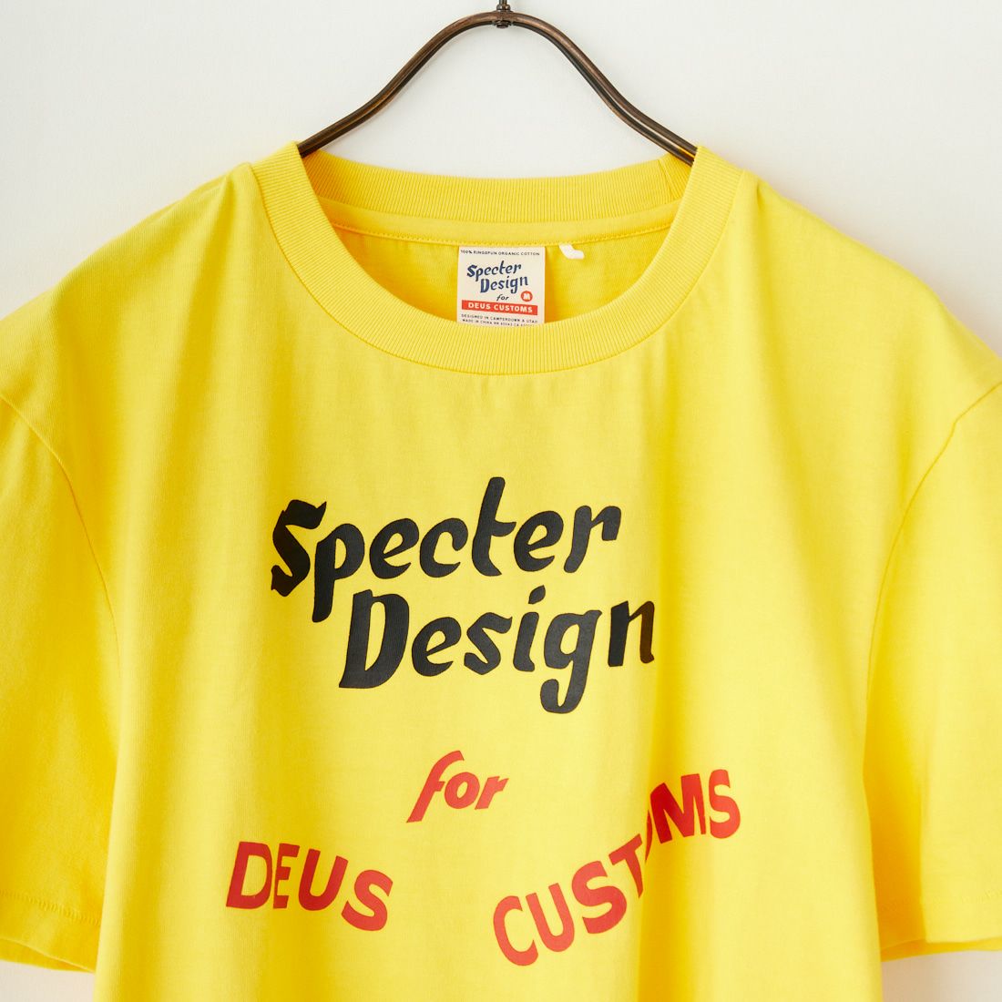 DEUS EX MACHINA [デウス エクス マキナ] SPECTER スポーツカーTシャツ [DMF241540D] CANARY YEL