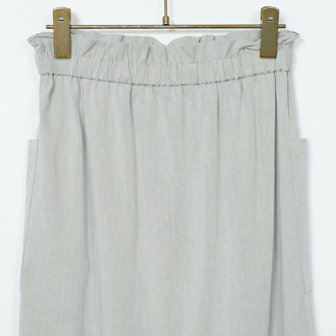 Jeans Factory Clothes [ジーンズファクトリークローズ] ストレッチドロストスカート [U-2131] 010 ｸﾞﾚｰｼﾞ