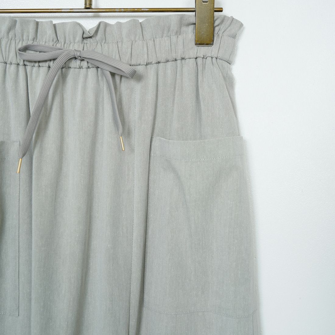 Jeans Factory Clothes [ジーンズファクトリークローズ] ストレッチドロストスカート [U-2131] 010 ｸﾞﾚｰｼﾞ