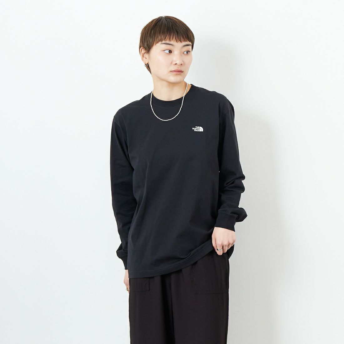 THE NORTH FACE [ザ ノースフェイス] ロングスリーブフラッシュドライヌプシコットンティー [NT32535]