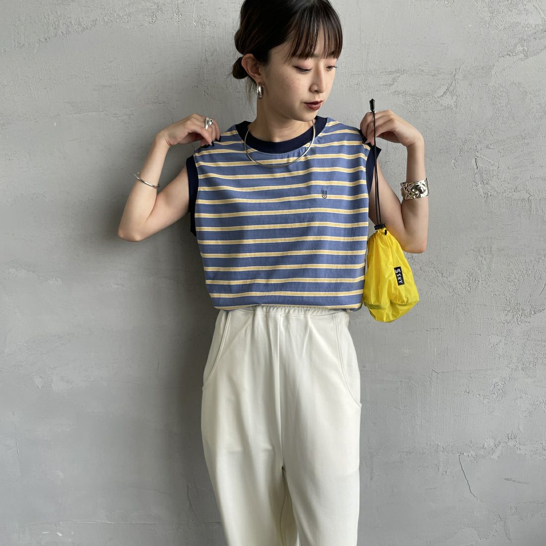 BLU BORDER&&モデル身長：150cm 着用サイズ：F&&