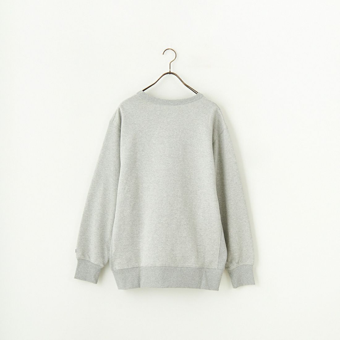 NANGA [ナンガ] ミニロゴ刺繍スウェット [NW2441-1F013] L.GRY