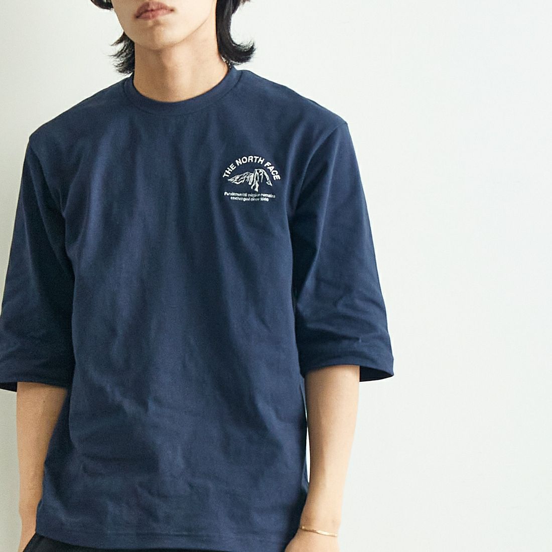 THE NORTH FACE [ザ ノースフェイス] クォータースリーブワンポイントロゴティー [NT32537] UN